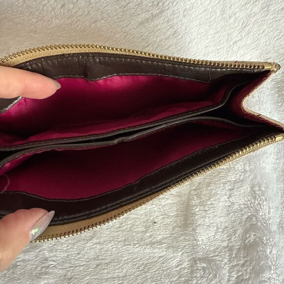 Coach Y2K Plaid Shoulder Bag with Matching Wristlet - Picture 15 of 16